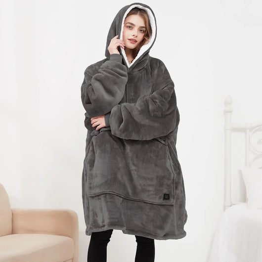 HotHoodie  - Unisex Heated Snuggie Hoodie™