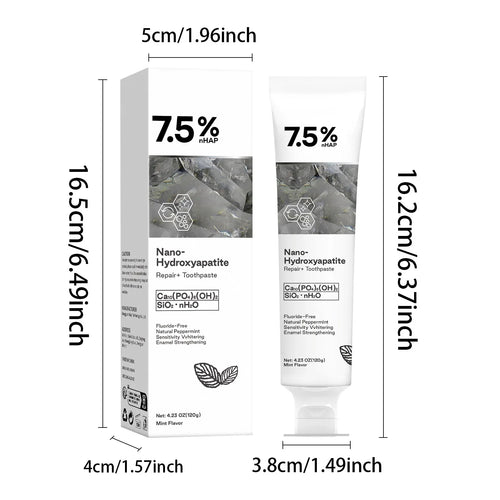 Hydroxyapatite Remineralizing Toothpaste