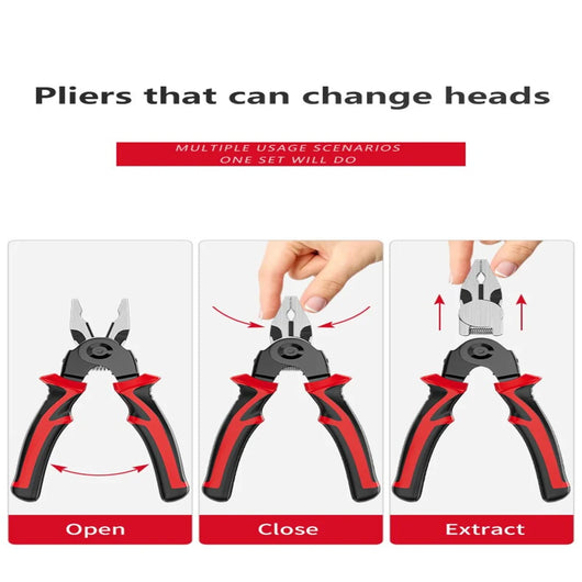GripMaster - 5-in-1 Multifunctional Pliers Kit™