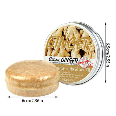 OrganicRoots - Ginger Hair Regrowth Shampoo Bar™