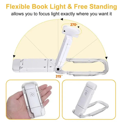 ReadGlow - Clip-on Book Lamp™