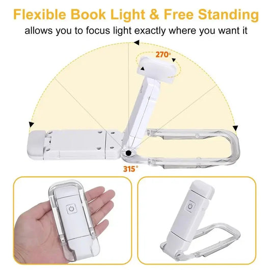 ReadGlow - Clip-on Book Lamp™