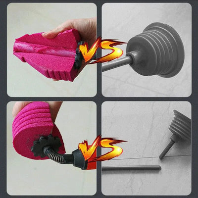 TurboPlunge - High Pressure Toilet Dredging Plunger™