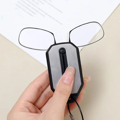 FoldFocus - Mini Nose-Clip Reading Glasses™
