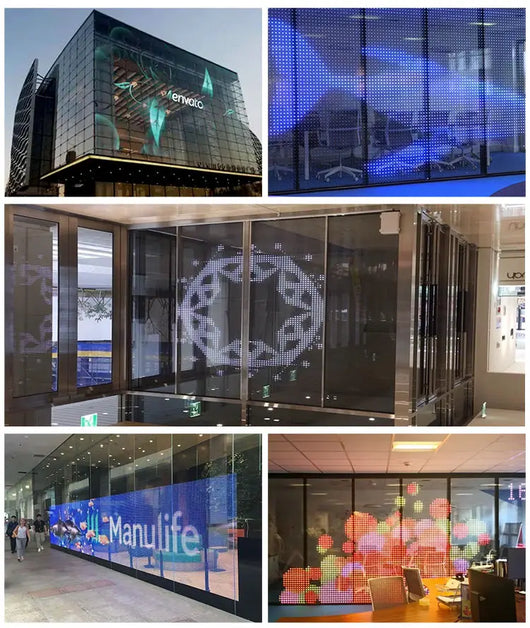 FlexScreen - LED Transparent Film Screen™