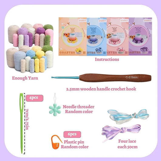 KnitFlora - Crochet Kit for Beginners™
