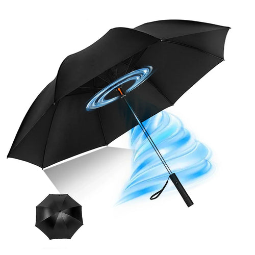 BreezeShade - Compact Umbrella with Fan™