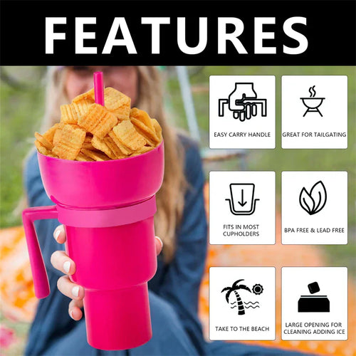 SnackSip - Snack Bowl and Mug™