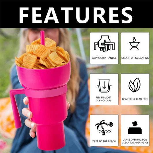 SnackSip - Snack Bowl and Mug™