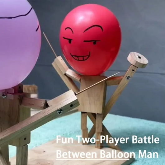 Last Day 49 OFF -  HANDMADE WOODEN FENCING PUPPETS™