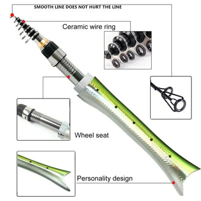 TrekFish - Compact Fishing Rod™