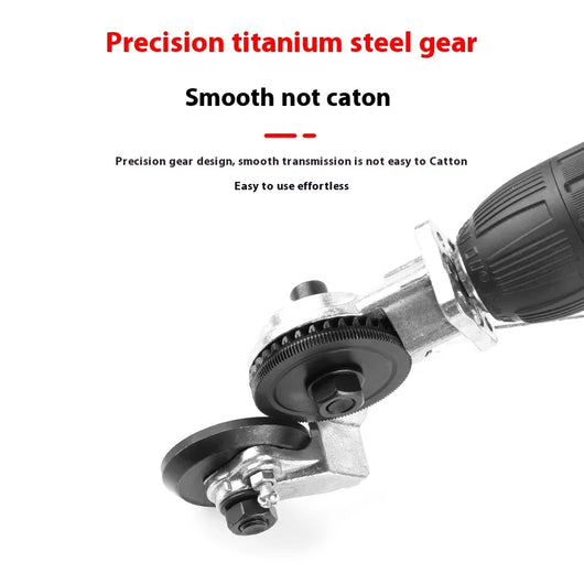Drill-Powered Sheet Metal Cutter Head Burr-Free Disc Shear™