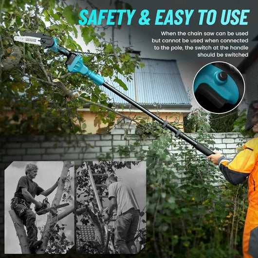 ChainMaster - 2-In-1 Cordless Pole Saw™