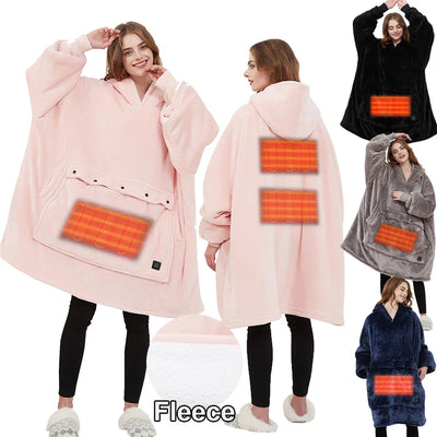HotHoodie  - Unisex Heated Snuggie Hoodie™