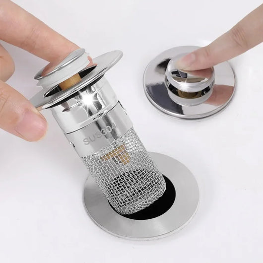 FaucetEase - Stainless Steel Floor Drain Filter™
