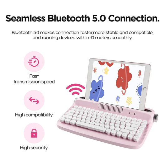 RetroType - Wireless Bluetooth Typewriter Keyboard™