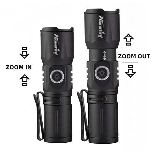 GlowBolt - USB Telescopic Zoom Flashlight™