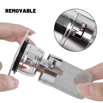 FaucetEase - Stainless Steel Floor Drain Filter™
