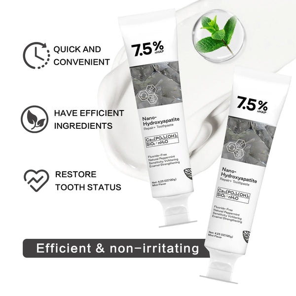 Hydroxyapatite Remineralizing Toothpaste