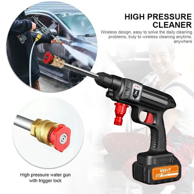 AquaPower - 10 in 1 Cordless Car Wash Gun™