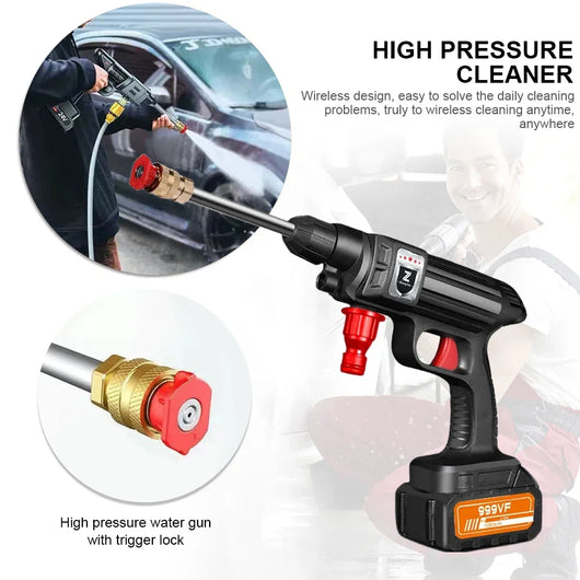 AquaPower - 10 in 1 Cordless Car Wash Gun™