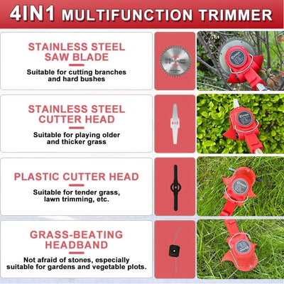 Otigo -  3 In 1 Cordless Grass Trimmer™