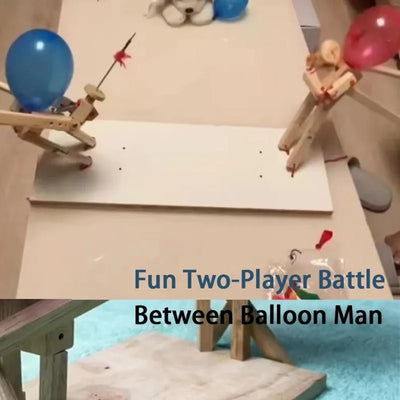 Last Day 49 OFF -  HANDMADE WOODEN FENCING PUPPETS™