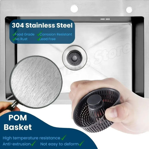 3-in-1 Kitchen Sink Strainer™