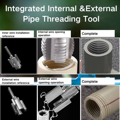 PipeThreader  - for PVC Plastic Pipe™