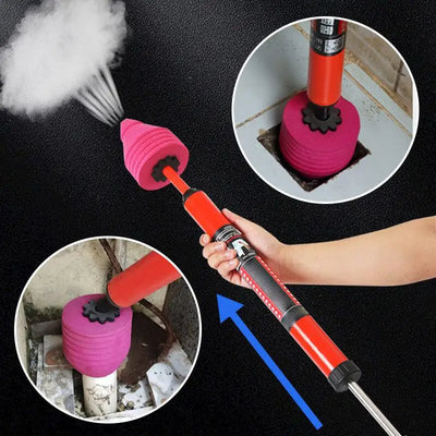 TurboPlunge - High Pressure Toilet Dredging Plunger™