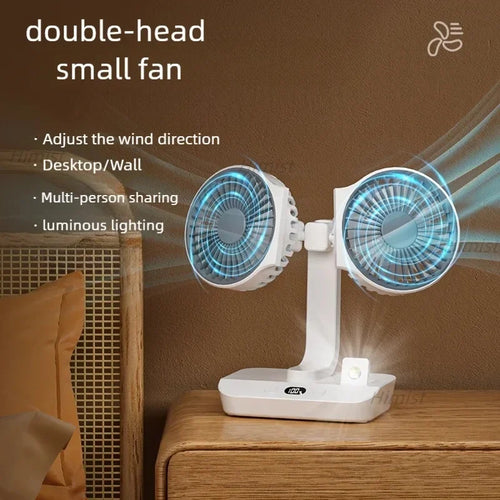 TwinFlow - Double Head Small Fan™