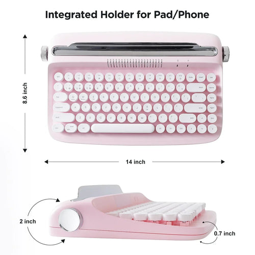 RetroType - Wireless Bluetooth Typewriter Keyboard™