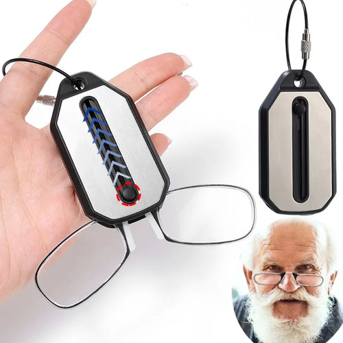 FoldFocus - Mini Nose-Clip Reading Glasses™