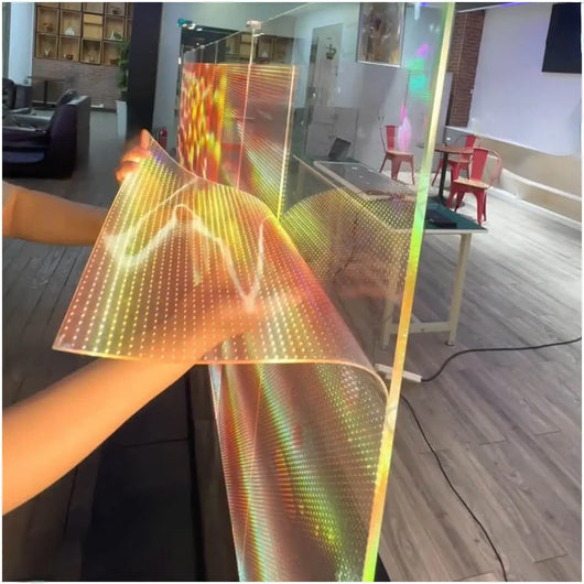 FlexScreen - LED Transparent Film Screen™