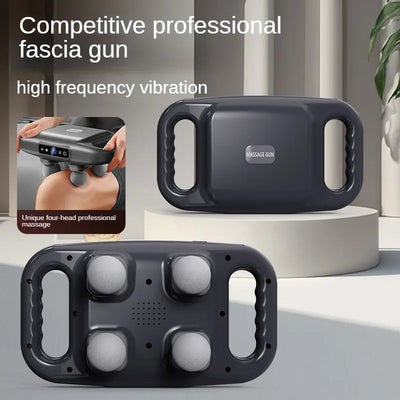 PulseGun - Pro Square Four Head Gun For Deep Tissue Massage™