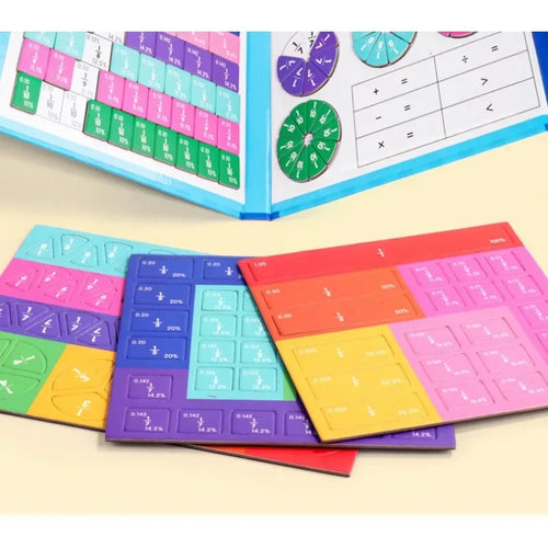 Magnetic Fraction Learning Toy