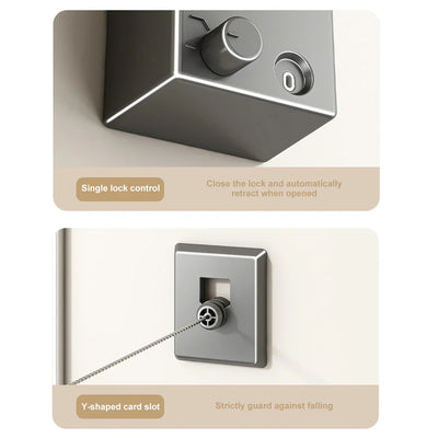 SnapLine - Retractable Space-Saving Clothesline™