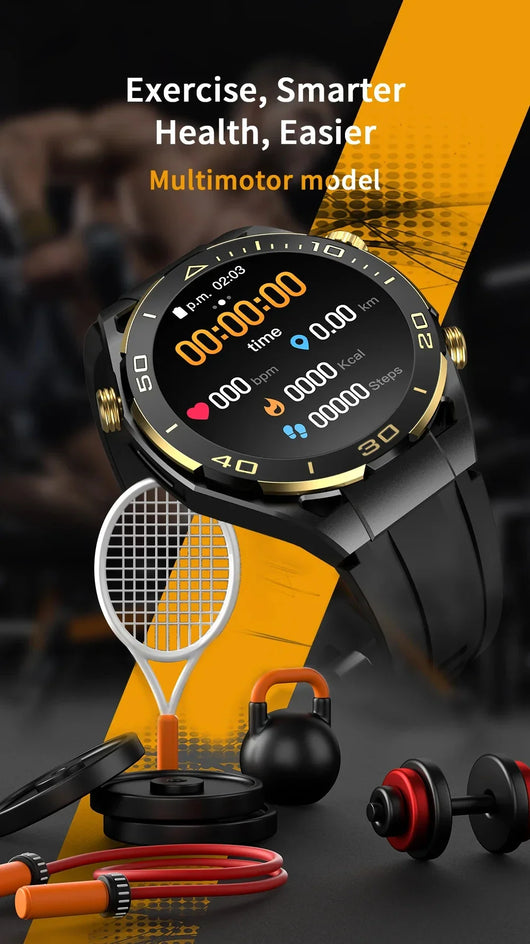 AlphaTech - Multifunctional Bluetooth Casual Smart Watch™