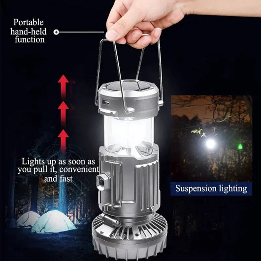 CampBreeze - Multifunction Fan and Solar Camping Lamp™