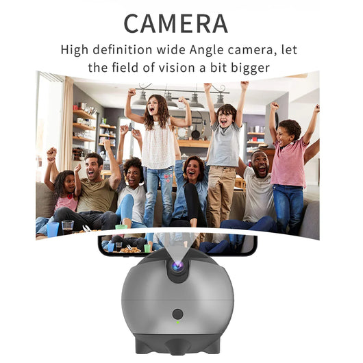 FocusFlow - AI Auto Face Tracking Tripod 360 Rotation™