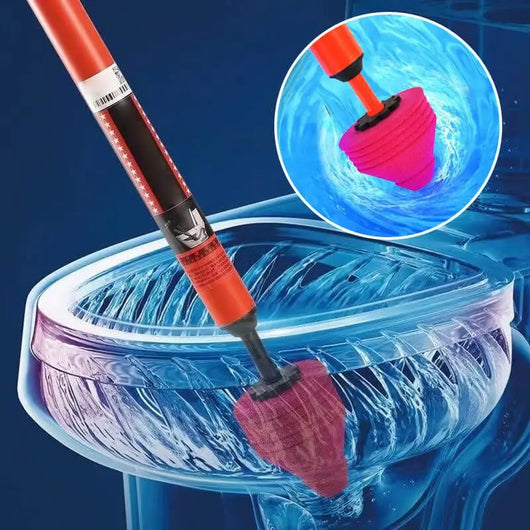 TurboPlunge - High Pressure Toilet Dredging Plunger™