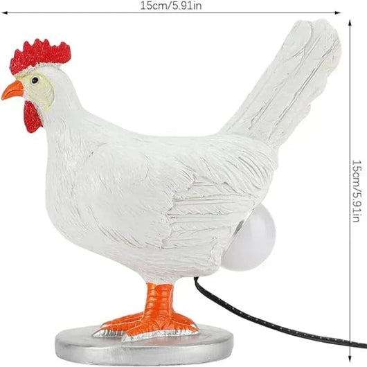 QuirkyGlow - Chicken Lamp™