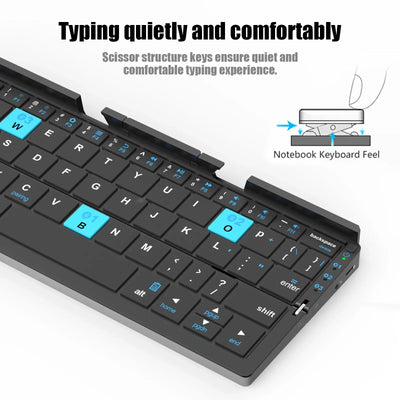 FoldBoard   - Bluetooth Foldable Keyboard™