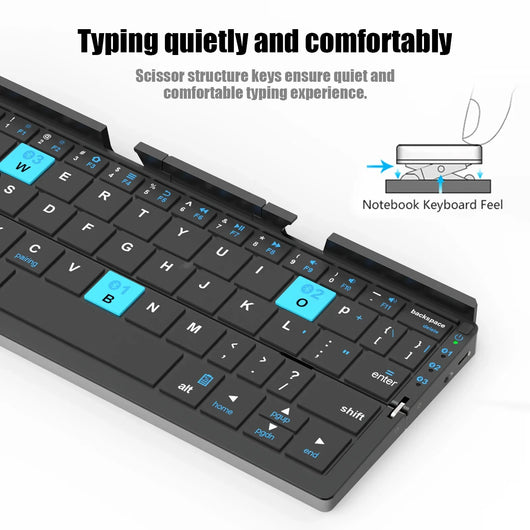 FoldBoard   - Bluetooth Foldable Keyboard™