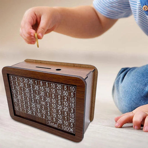 MoneyNest - Wooden Piggy Bank™