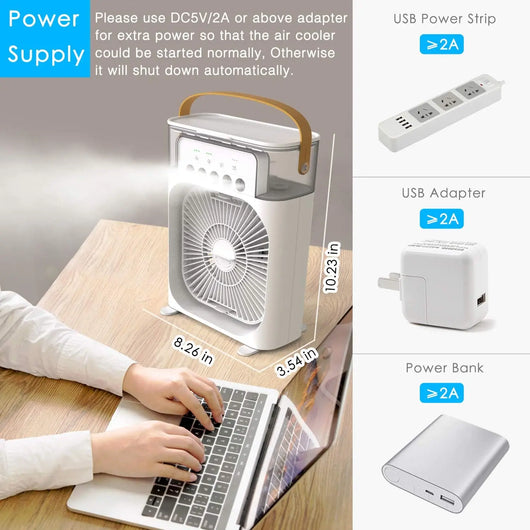 CoolBreeze - Compact Fan and Humidifier™