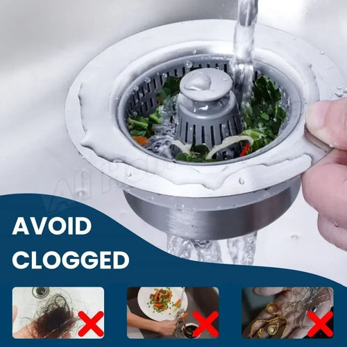 3-in-1 Kitchen Sink Strainer™