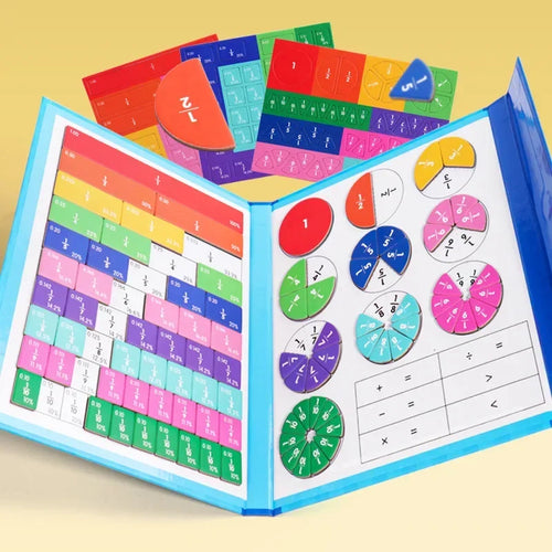 Magnetic Fraction Learning Toy