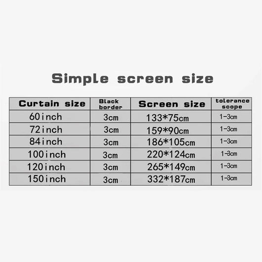 CineView - Projector Curtain™