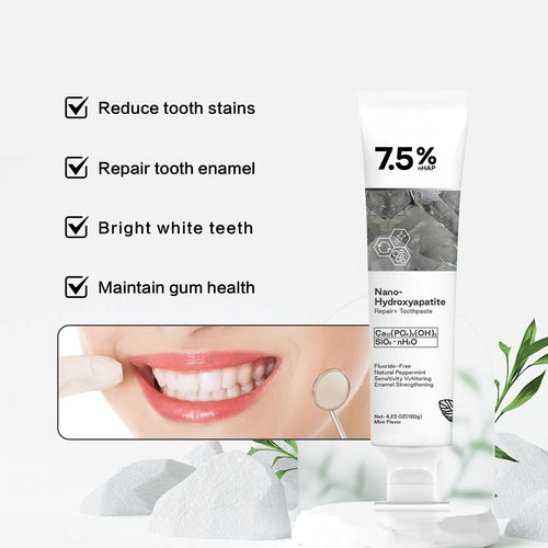 Hydroxyapatite Remineralizing Toothpaste